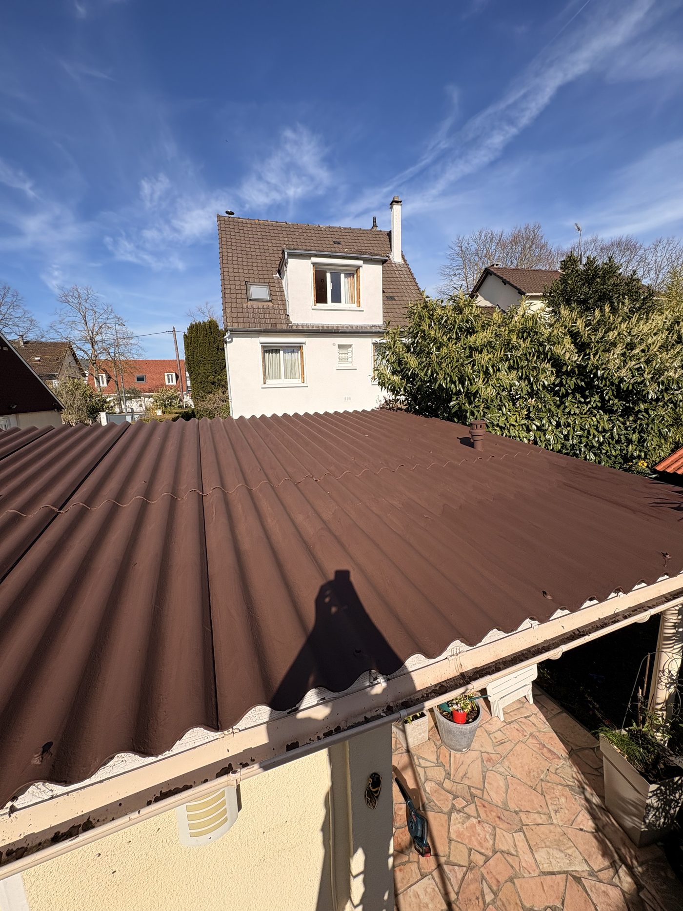 Maison individuelle avec nouvelle toiture, secteur 77